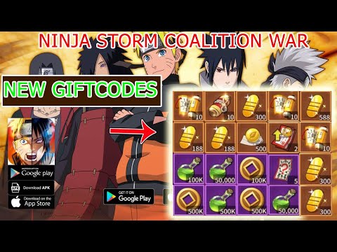 Ninja Storm Coalition War 8 New Giftcodes - Naruto RPG iOS Android APK