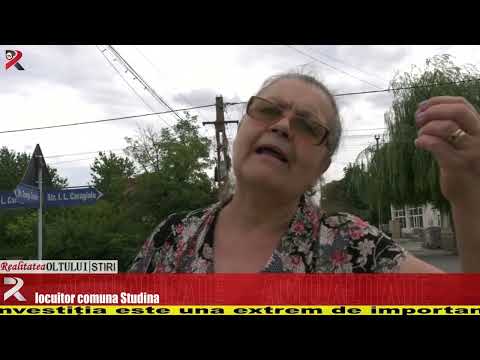 Locuitorii din Studina, bucuroși că vor avea gaze naturale