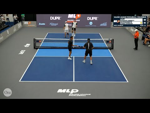 Adam Stone owns the net.