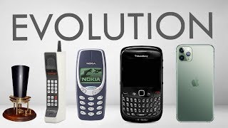Evolution of Phones  1876 - 2020