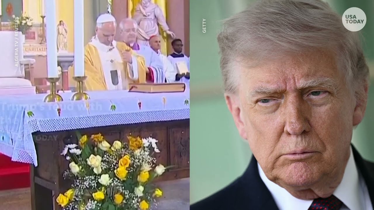 President Donald Trump escalates feud with Pope Leo over Iran war; JD Vance weighs in at TPUSA event