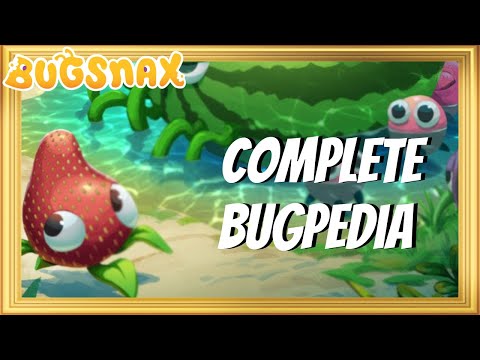 Complete Bugpedia in Bugsnax - All 100 Bugsnax, Locations, Times Available, etc