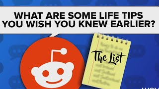 Robin's list of life tips you wish you knew earlier
