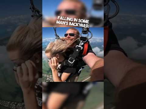 When skydiving turns into a fail 😂