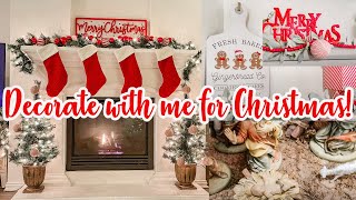 CHRISTMAS DECORATE WITH ME | CHRISTMAS 2022 CLEAN WITH ME | CLEANING MOTIVATION 2022 MOTIVATION