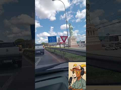 João o Bode 🐐 em Trevo Anápolis - Brasilia #goias  #transito  #humor  #comedia