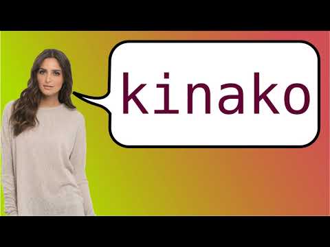 How to say 'kinako' in French?