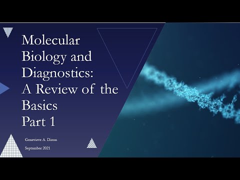 Molecular Biology A Review of the Basics Part 1