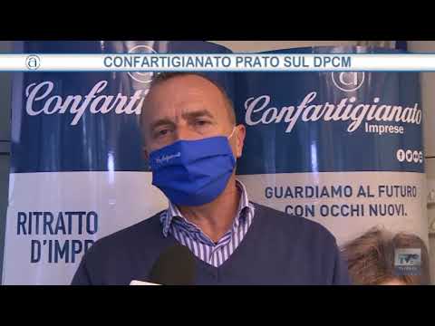 TG Confartigianto del 21 10 2020 Confartigianato Prato sul DPCM
