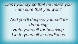 Evergrey - Obedience Lyrics