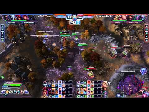 Gryphus EVO vs. YOLO Team, ESL Go4Heroes #17