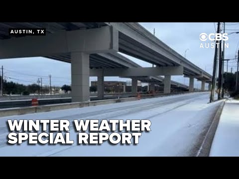 LIVE: CBS Austin Winter Weather Special Report