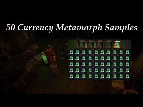 Path Of Exile | 3.22 | 50 Currency Metamorph Samples