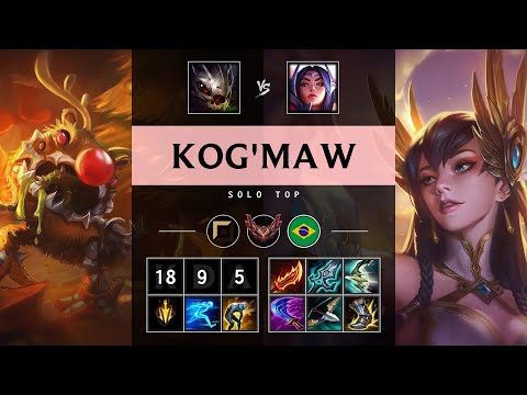 Kog'Maw Top vs Irelia - BR Grandmaster Patch 25.14