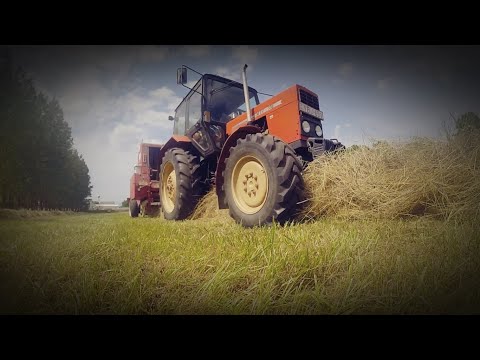 Széna betakarítás 2020 /MTz 552/John Deere 6330,6620 /FULL/ Original sound