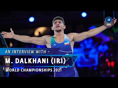 Meysam DALKHANI (IRI) wins first Senior World title at #WrestleOslo
