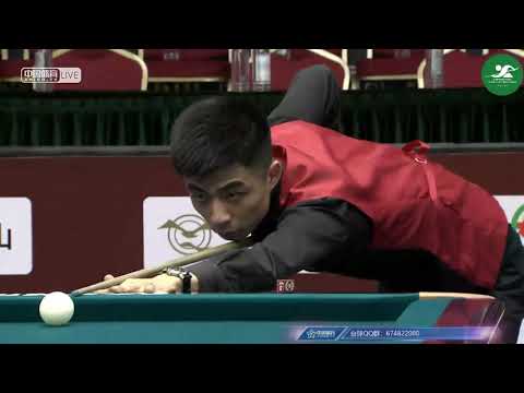 Zheng Yubo (CHN) VS Wan Tongle (CHN) - Mens SF - CCTV5 - 2018 Chinese Pool World Championship
