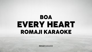 Download lagu Boa - Every Heart (Romaji) Karaoke mp3