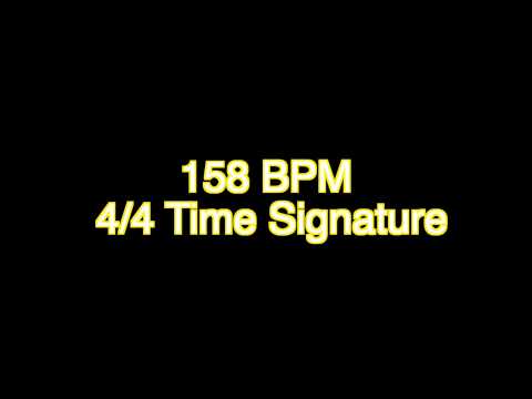 158 BPM (Beats Per Minute) 4/4 Time Signature Metronome.Duration - 30 minutes.