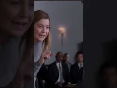 PART 2: Meredith confronts the doctor who killed Derek!😱 #greysanatomy #foryou #movies #clips