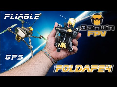 Darwin FPV FoldApe4 , moins de 250g : un drone FPV 4 pouces pliable pour 140 euros