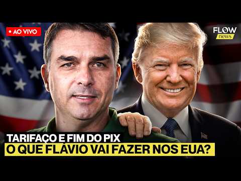 QUAL O PLANO DE FLÁVIO BOLSONARO NOS EUA?