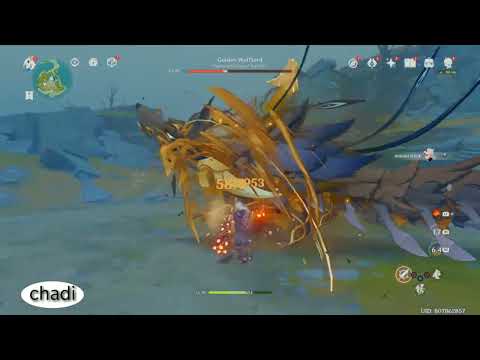 Solo Itto vs Wolflord (NoTeam, NoFood) Genshin Impact