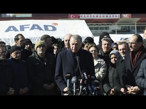 زلزال تركيا إردوغان يتوعد اللصوص الذين ينهبون بيوت الناس المهدمة