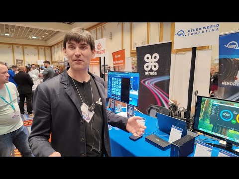 OWC Thunderblade X12 192TB: 12x NVMe RAID via SoftRAID over Thunderbolt 5