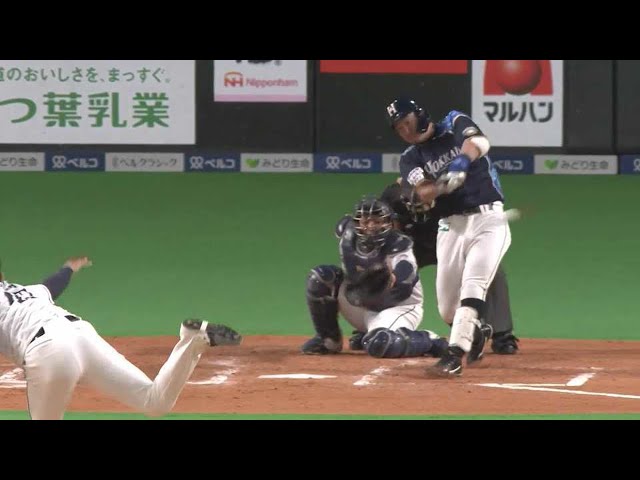 【4回裏】ファイターズ・渡邉が同点タイムリー2ベースを放つ!! 2021/5/1 F-L