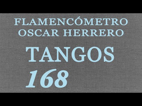 Metrónomo Flamenco - Tangos 168 - Flamencómetro Oscar Herrero