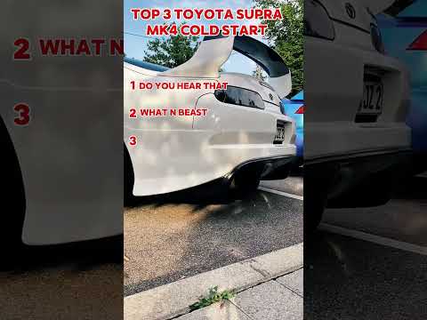 Thumbnail for Toyota supra mk4 cold start by Toyota, Toyota GR Supra, Toyota Supra
