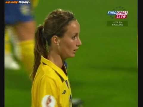 Kosovare Asllani - Sweden vs Russia EM 2009
