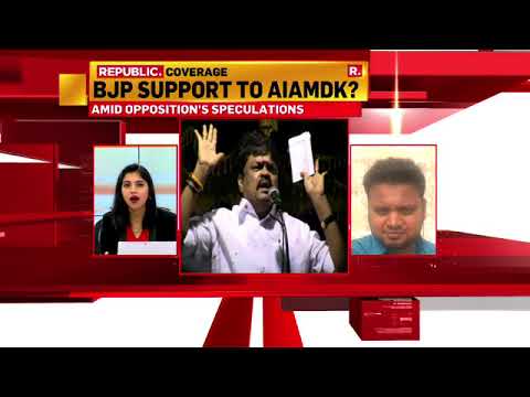 BJP support to AIADMK?
