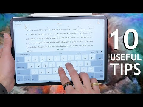 10 (Actually) Useful iPad Tips - 2019 Video