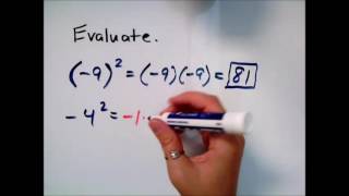 Exponents and integers