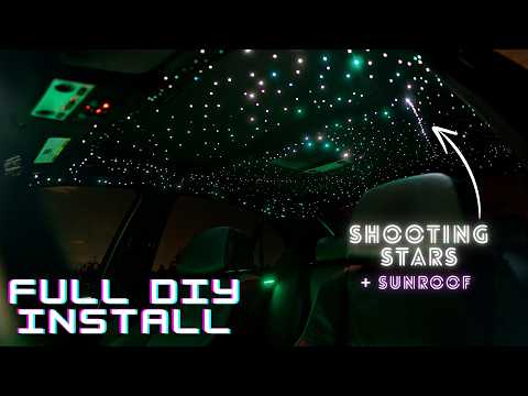 The Best Starlight Headliner Kit Money Can Buy - Full DIY Install