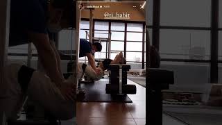 タレント 女優 岡田サリオ ジム　トレーニング動画 #shorts