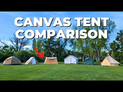 Which Type of Canvas Tent Is Right for You? (6 Styles Compared)
