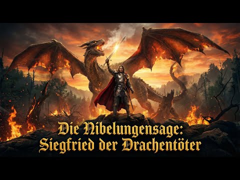 Die Nibelungensage: Siegfried der Drachentöter | Geschichte zum Einschlafen