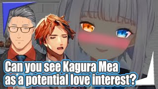 The critical question "Can you see Kagura Mea as a possible love interest?" 【Vtubers EngSub】