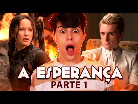 KATNISS QUEIMA TUDO EM JOGOS VORAZES - A ESPERANÇA PARTE 1!