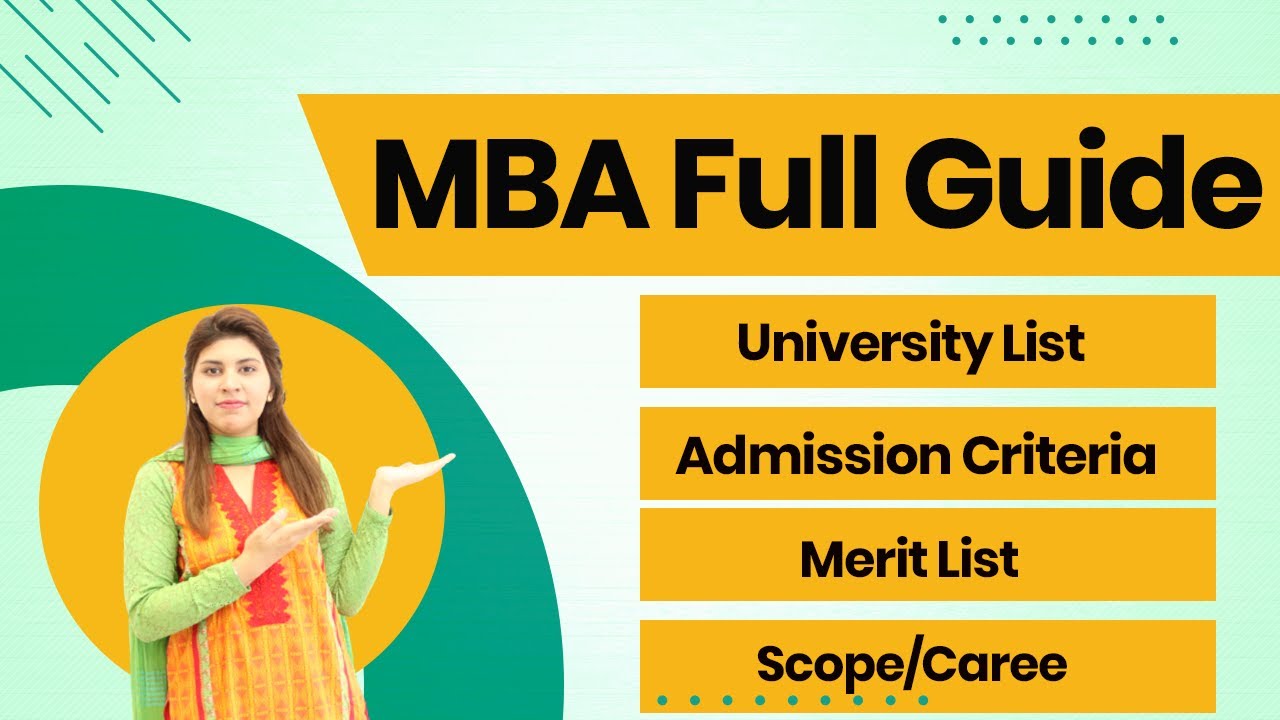 How long is MBA in Pakistan?