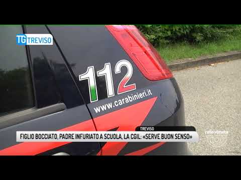 TG TREVISO (14/06/2018) - FIGLIO BOCCIATO, PADRE INFURIATO A SCUOLA, LA CGIL: «SERVE BUON SENSO»