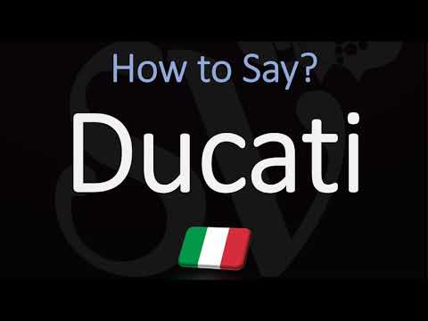 How to Pronounce Ducati? (CORRECTLY)
