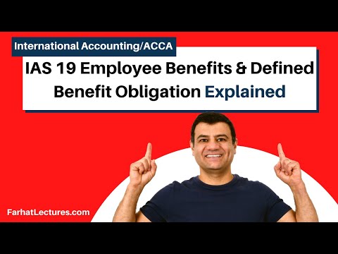 IAS 19 Employee Benefits | Defined Benefit Obligation Example | International Accounting | ACCA Exam
