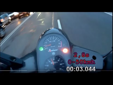 vespa MALOSSI 210 / acceleration 0-100kmh  11s / cosa LX / FMPguides - Solid PASSion