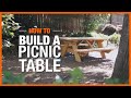 How To Build A Picnic Table | The Home Depot