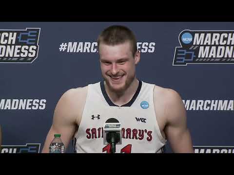 Saint Mary's First Round Postgame Press Conference - 2025 NCAA Tournament