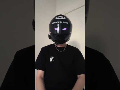 Type doesn't matter, feeling is the king. #Sharingan Helmet #Motorcycle